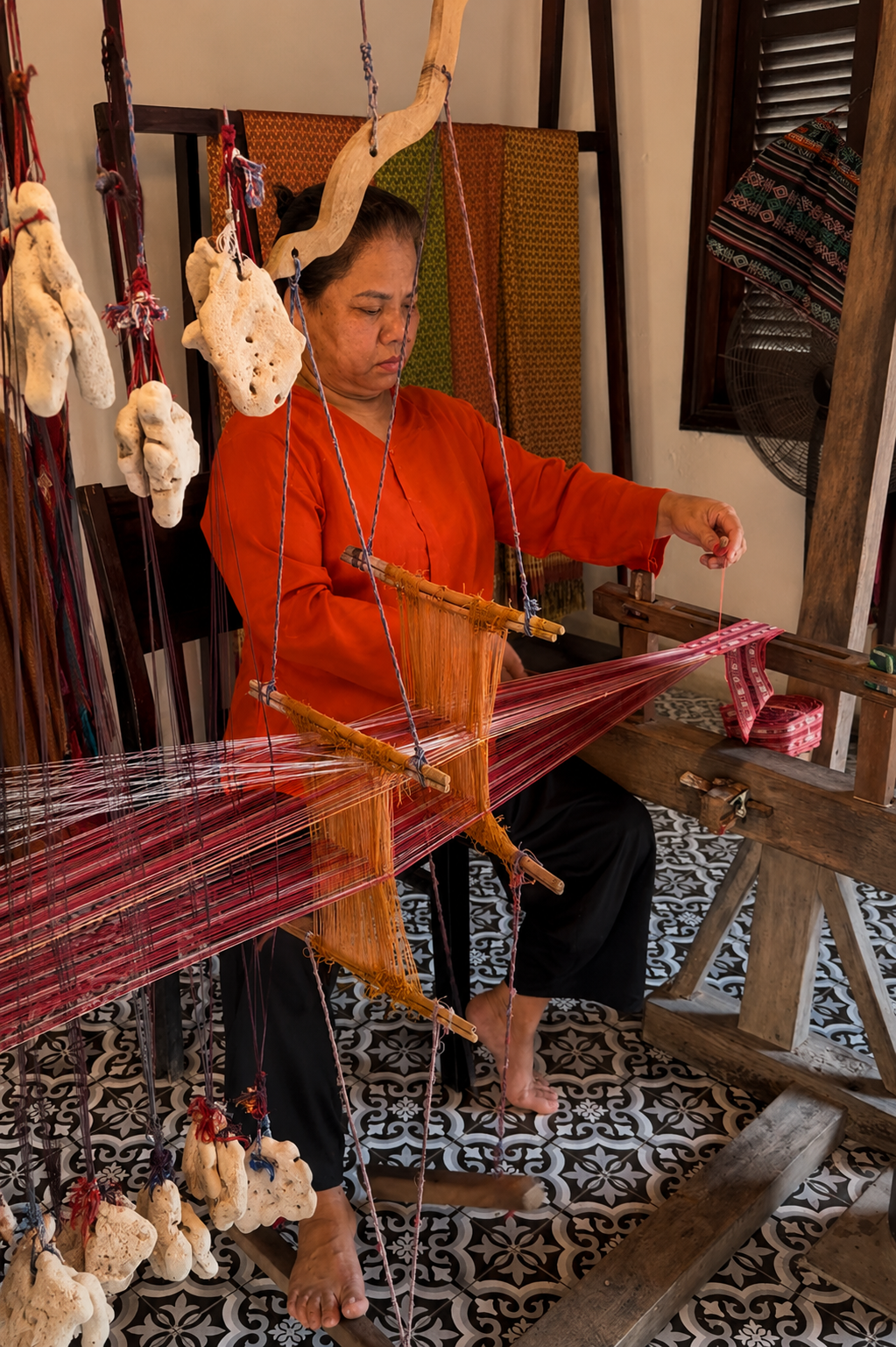 Atelier de soie